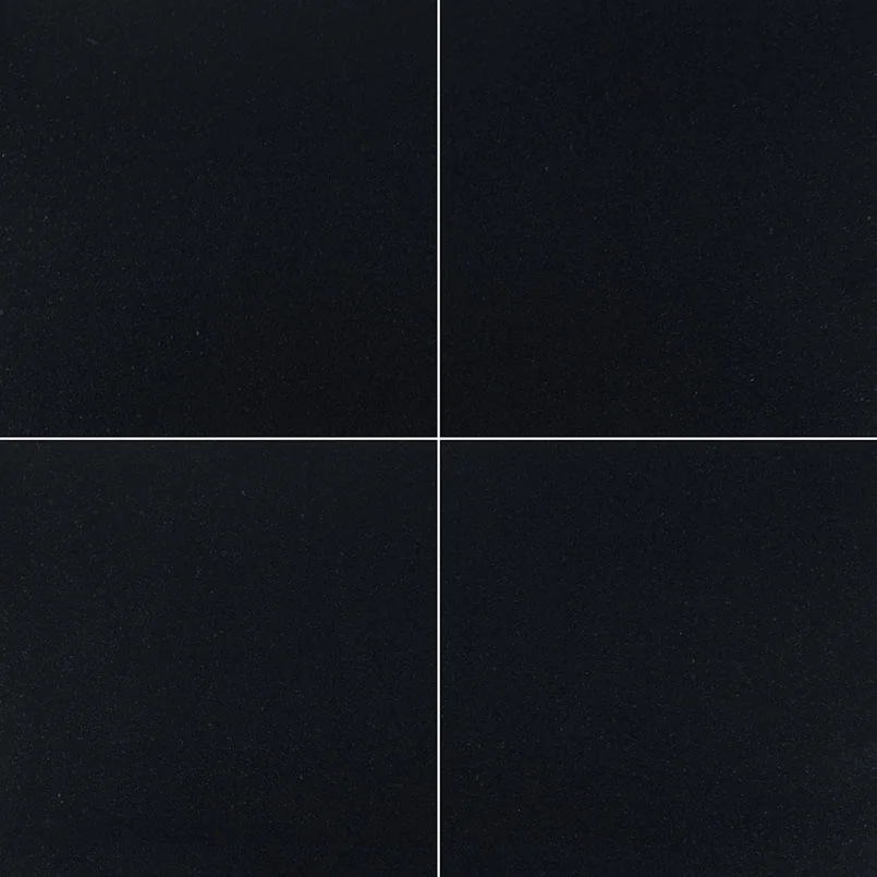 Premium Black 12x12 Polished Granite Tile