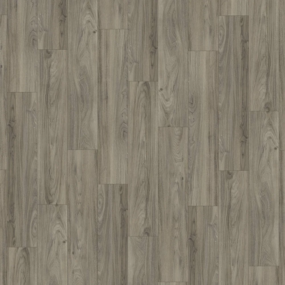 Project Plus Whisper Grey 7x48 2.0mm 12mil Glue Down LVT Flooring