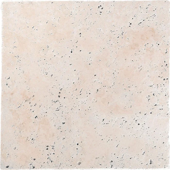 QDI Light 16x16 Tumbled Travertine Paver