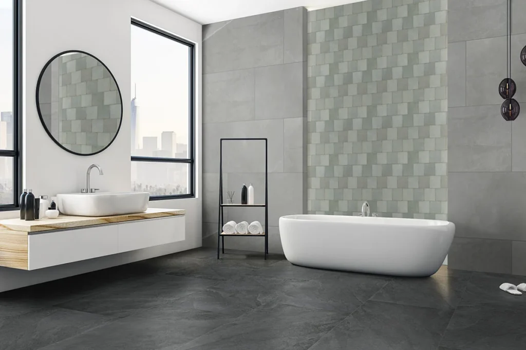 Sande Grey 12x24 Matte Porcelain Tile