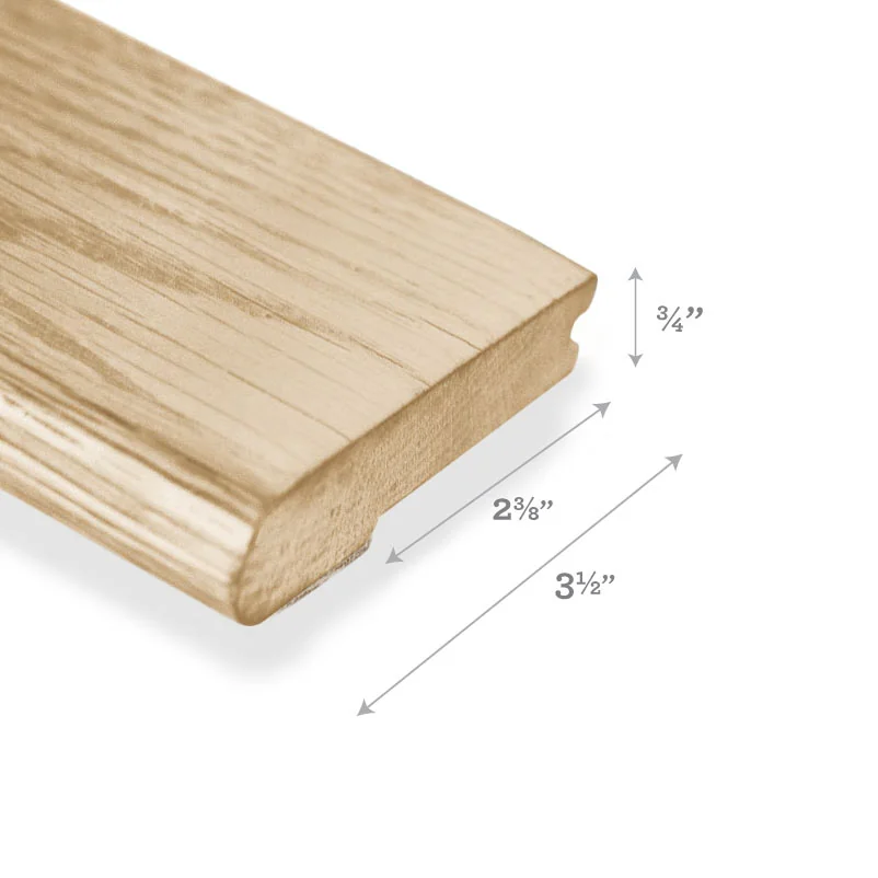 Timbertop Absolute 13/16 inch 9.5x96 Random Length Smooth European Oak Hardwood Flooring