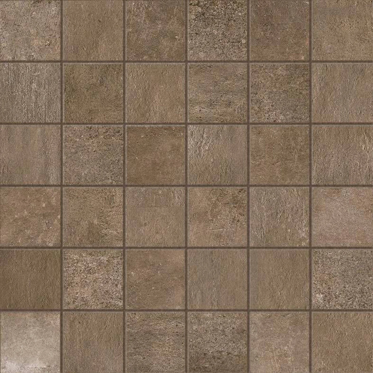 Tweed Brown 2x2 Porcelain Mosaic Tile